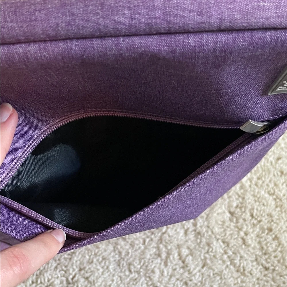 EGIANT Laptop Sleeve 15.6” Water-Repellent Protective Fabric Bag Purple